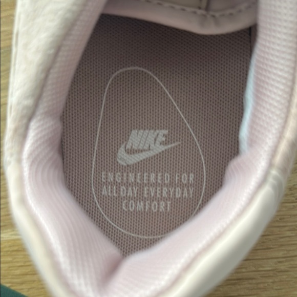 Nike Platform AF1 Pink Suede Sneakers Sz 11 - Picture 2 of 6